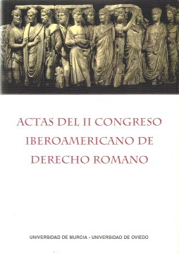 Portada de Actas del II Congreso Iberoamericano de Derecho Romano